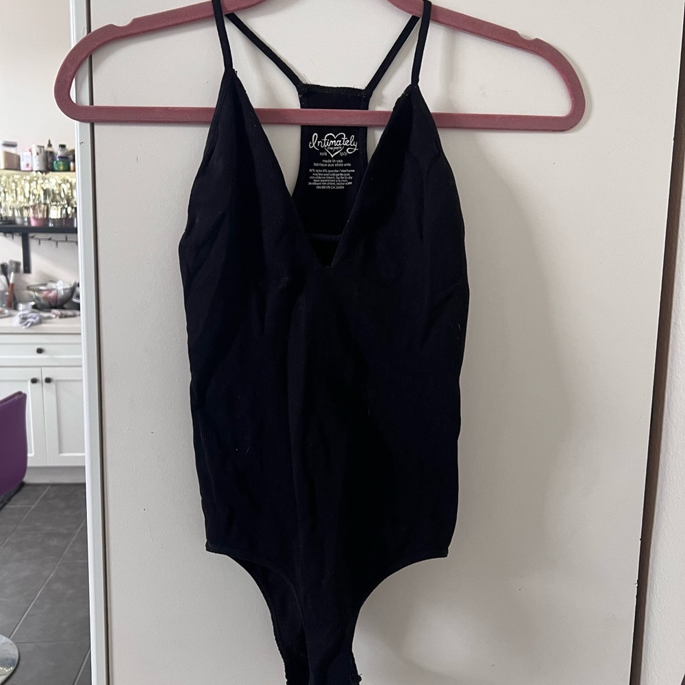 Black Free People Intimately Body Suit